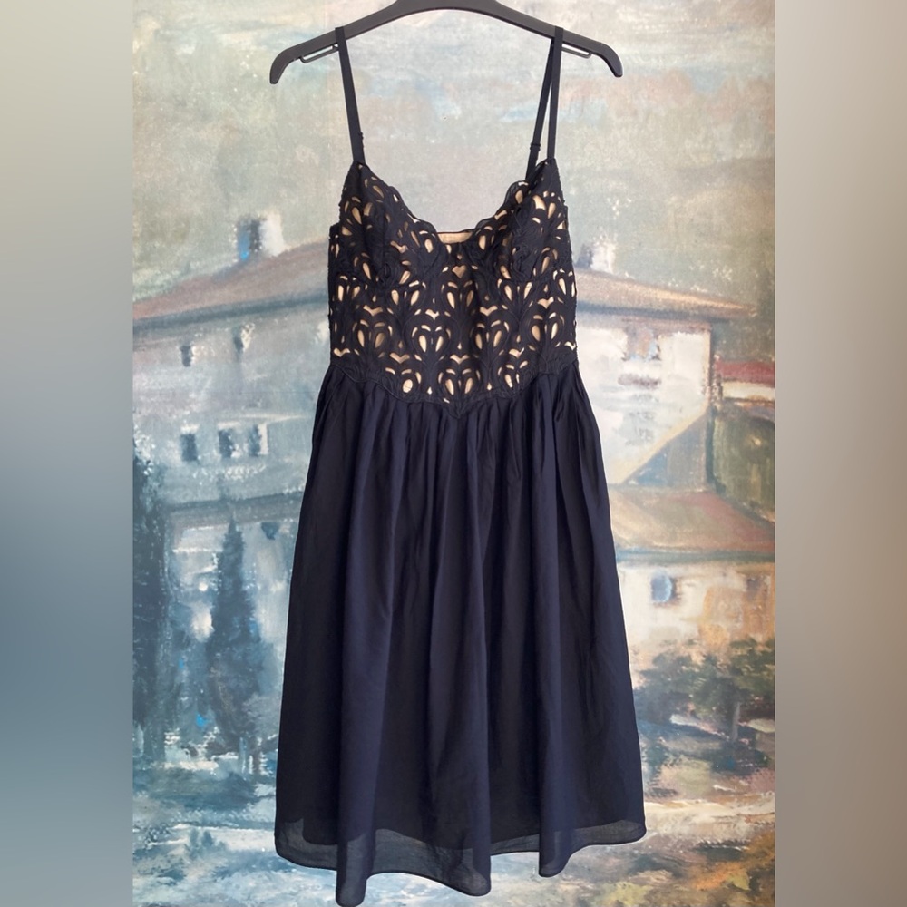 NWOT Elegant Little Black Dress By Catherine Malindrino Size 4 Special Occasion
